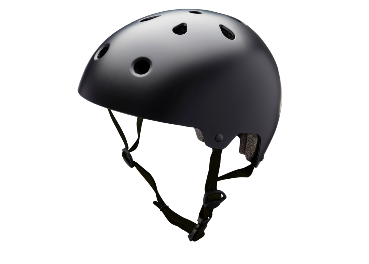 Maha Skate Helmet Solid Black S 48cm ? 54cm