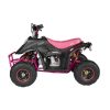 GMX 110cc Ripper-X Junior Kids Quad Bike – Black / Pink