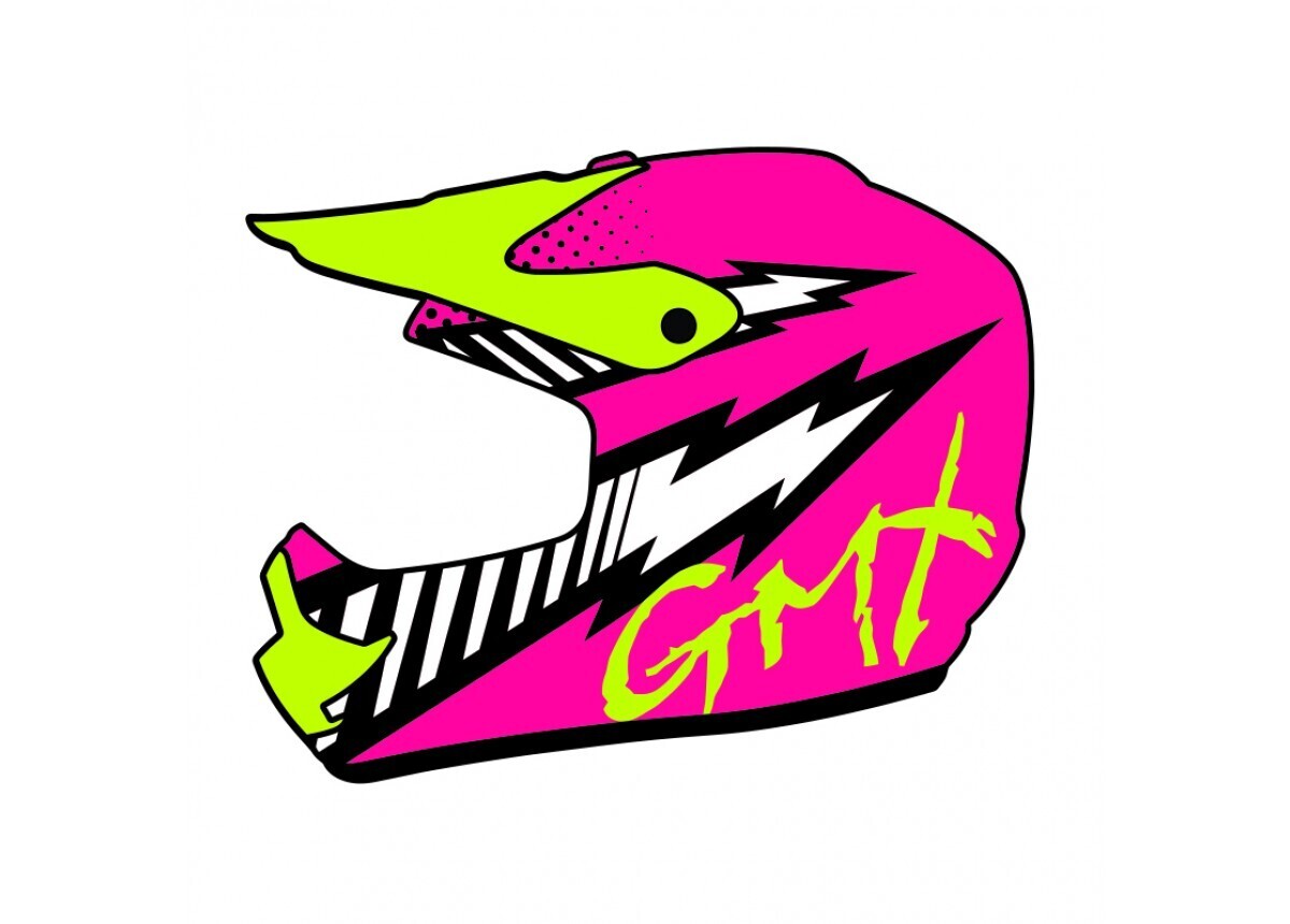 GMX Motocross Junior Helmet Pink – X Large